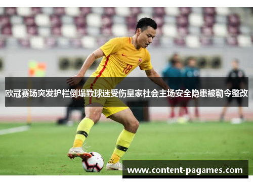 欧冠赛场突发护栏倒塌致球迷受伤皇家社会主场安全隐患被勒令整改 欧冠赛场突发护栏倒塌致球迷受伤皇家社会主场安全隐患被勒令整改