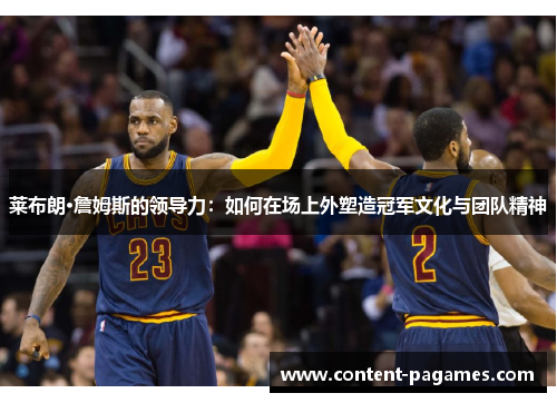 莱布朗·詹姆斯的领导力：如何在场上外塑造冠军文化与团队精神